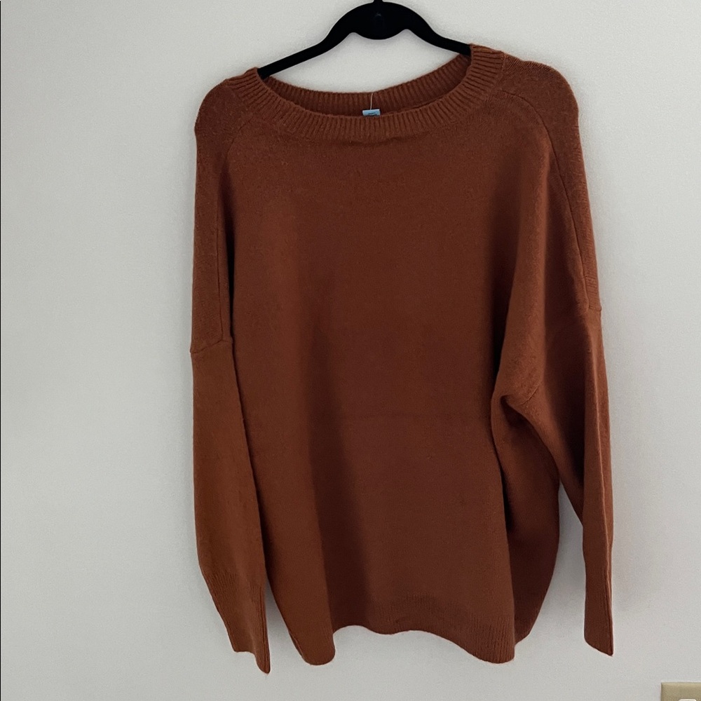 Vince Camuto Brown 'Fall Y'all' Sweater - Picture 3 of 3